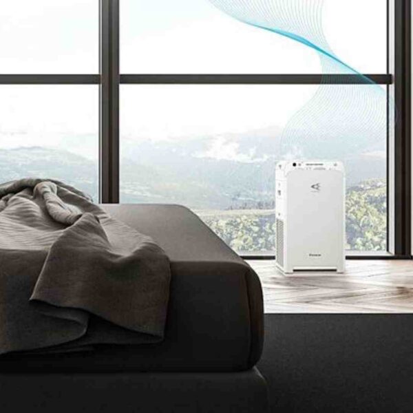Camera da letto con purificatore d'aria Daikin